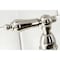 Kingston Brass KS1276ALBS Heritage Bridge Kitchen Faucet W/ Brass Sprayer, Nickel KS1276ALBS - alternate 2